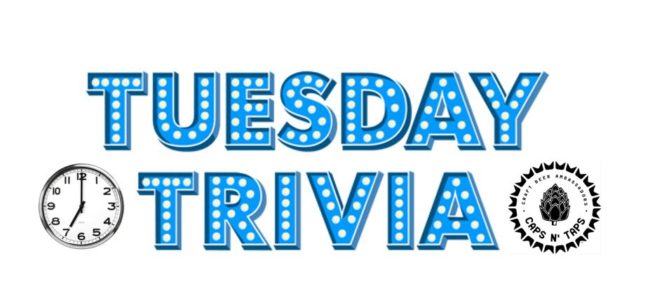 Tuesday Trivia at 7pm - Caps N Taps | Camas, WA